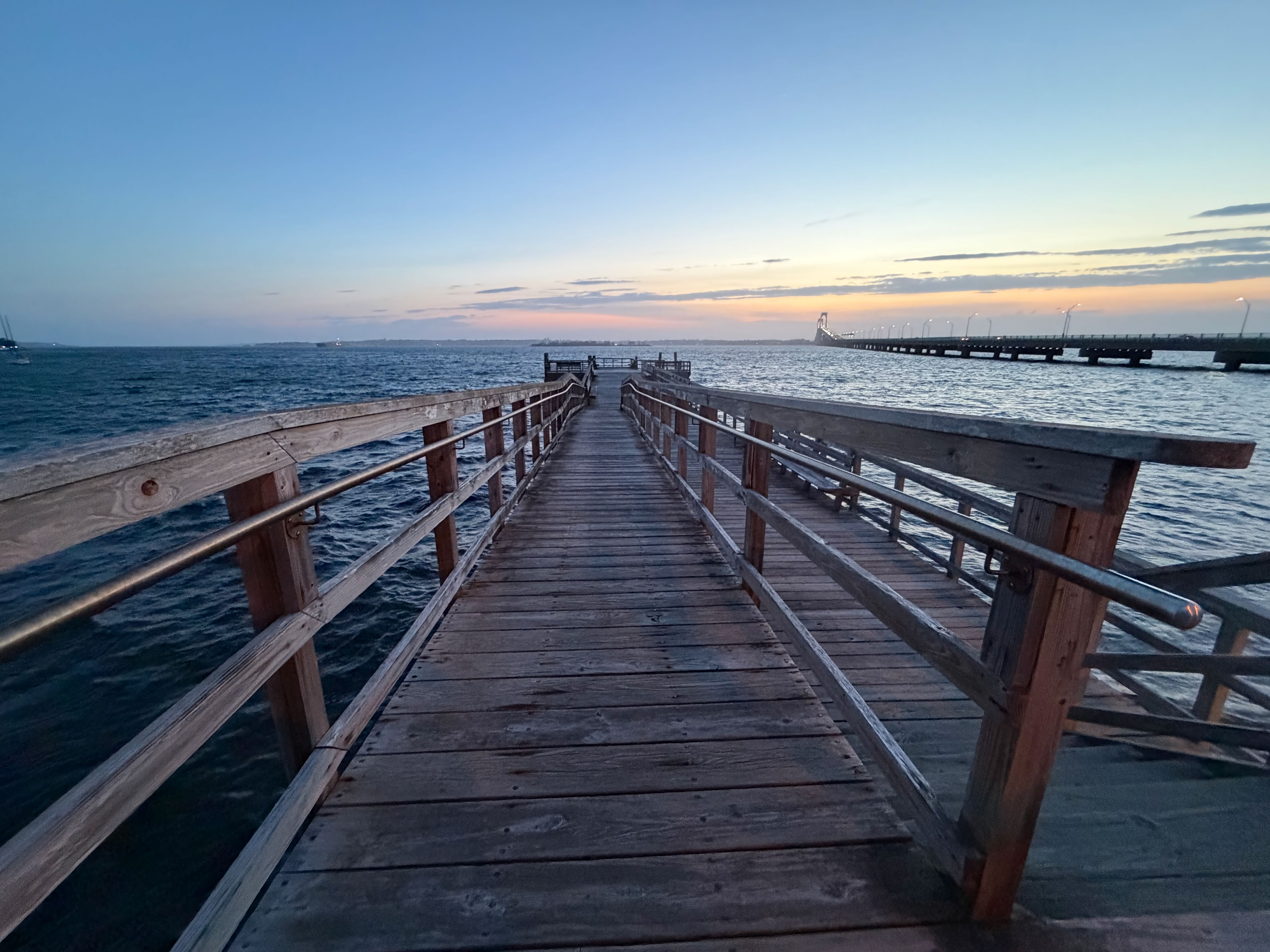 Sunset in Newport