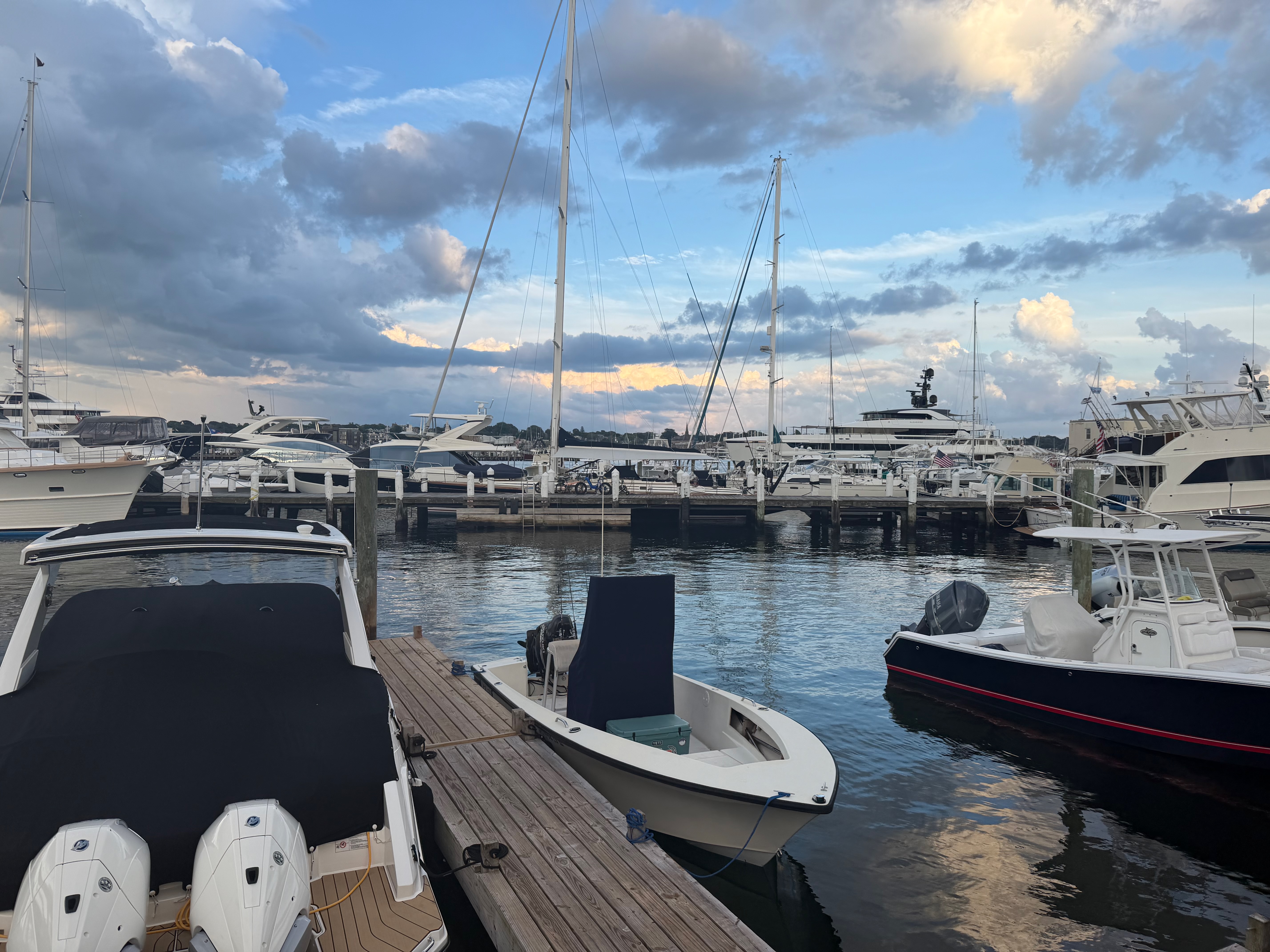 Docks at Goat Island