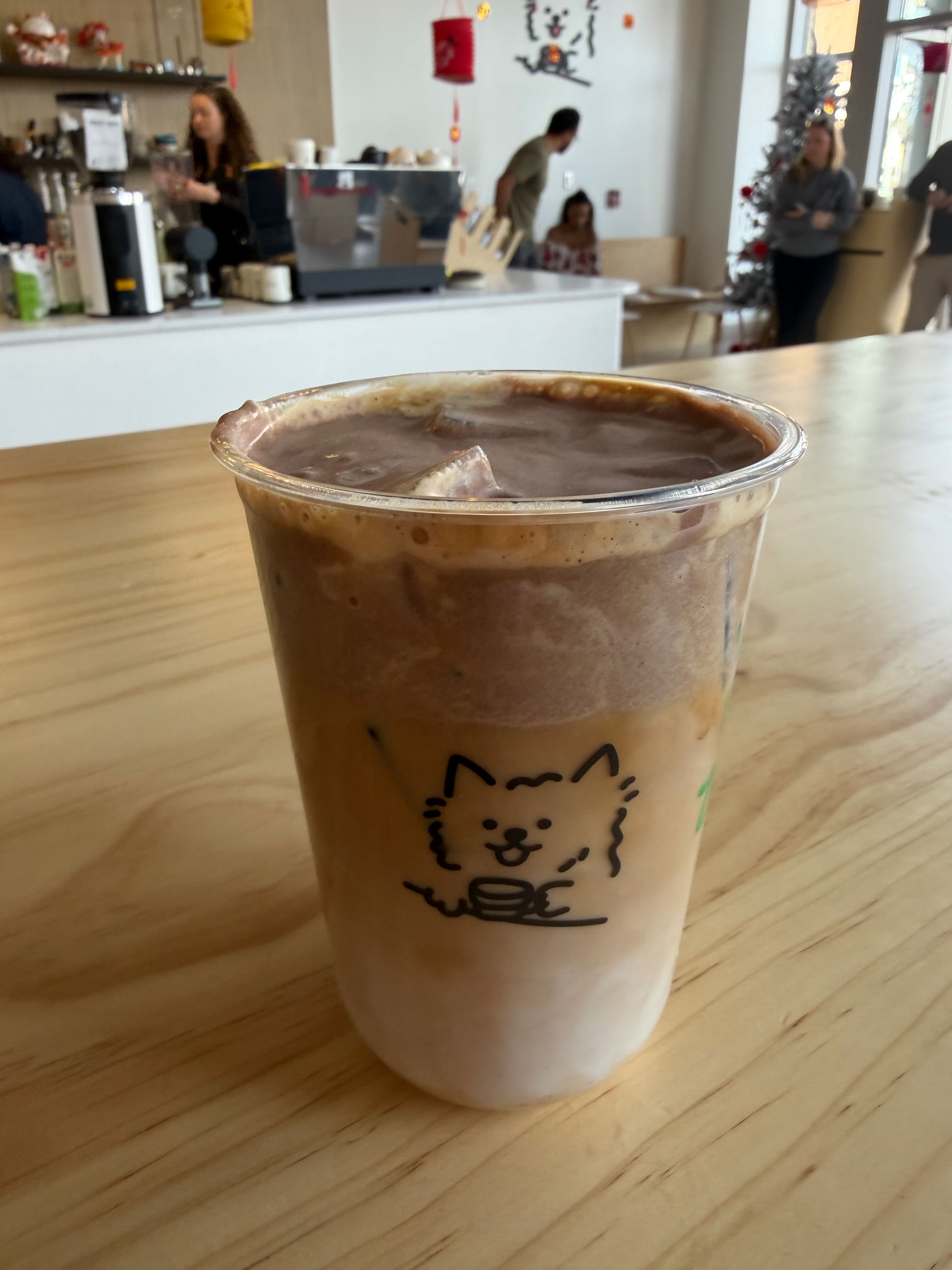 An Interesting coffee drink